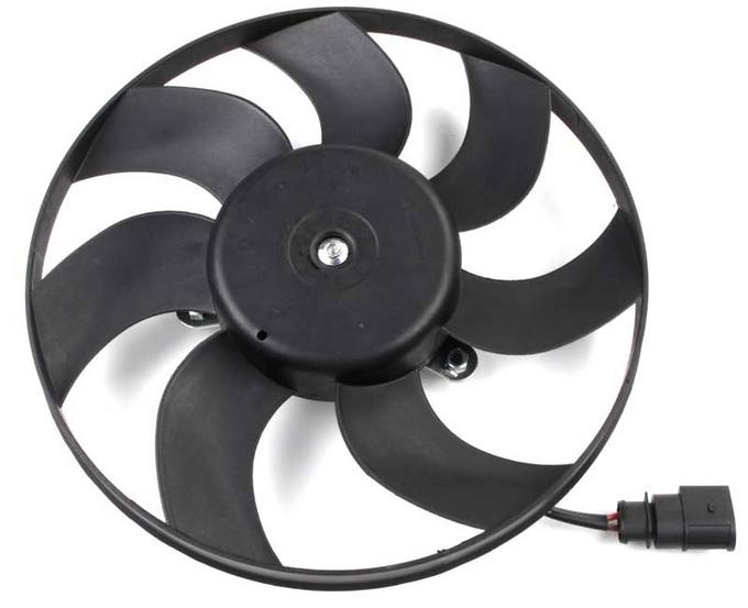 Audi VW Auxiliary Cooling Fan Assembly - Passenger Side 1K0959455ET - Behr 351039201